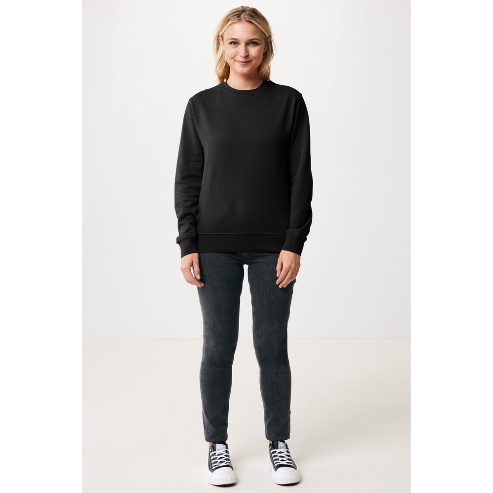 Ekologiczny sweter unisex z bawełny z recyklingu Etosha - Inne tekstylia z nadrukiem logo | VEBI - zdjęcie 215
