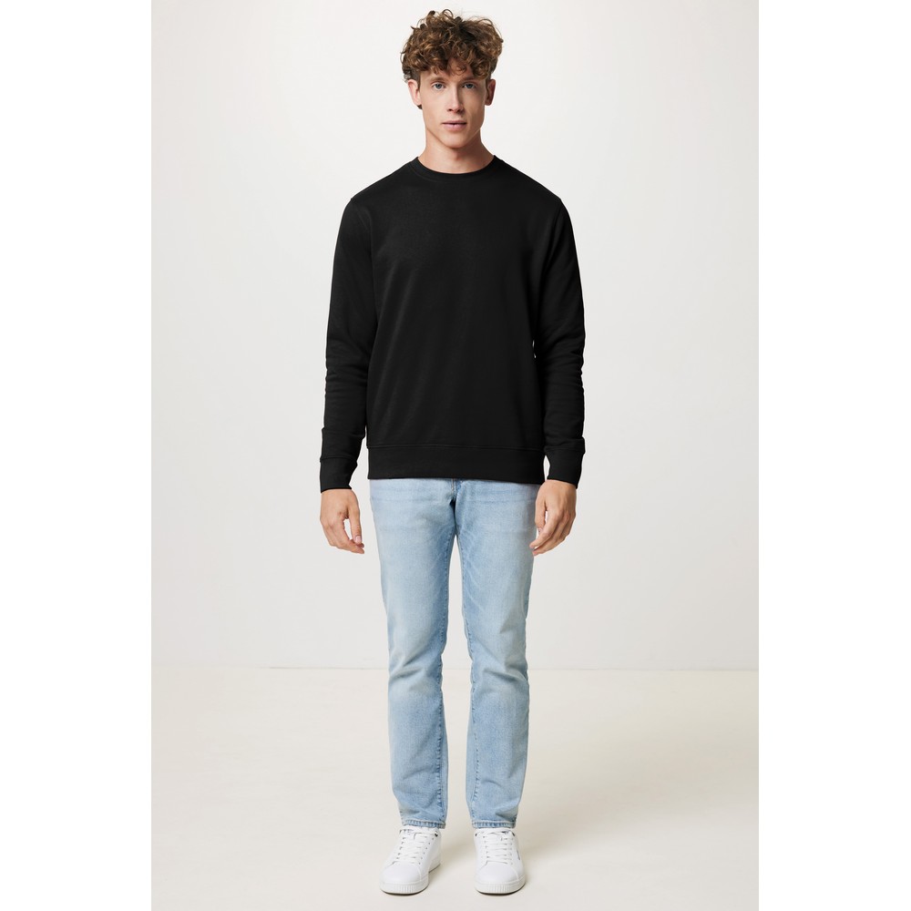 Ekologiczny sweter unisex z bawełny z recyklingu Etosha - Inne tekstylia z nadrukiem logo | VEBI - zdjęcie 213
