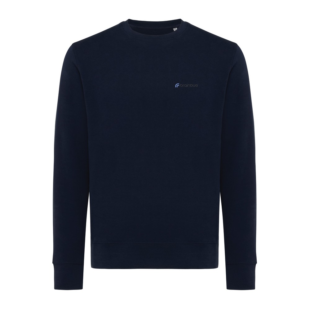 Ekologiczny sweter unisex z bawełny z recyklingu Etosha - Inne tekstylia z nadrukiem logo | VEBI - zdjęcie 537