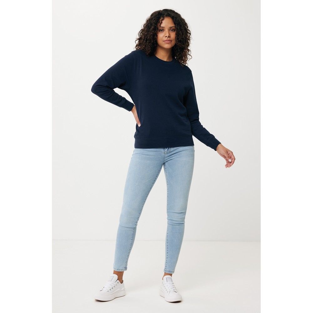 Ekologiczny sweter unisex z bawełny z recyklingu Etosha - Inne tekstylia z nadrukiem logo | VEBI - zdjęcie 515
