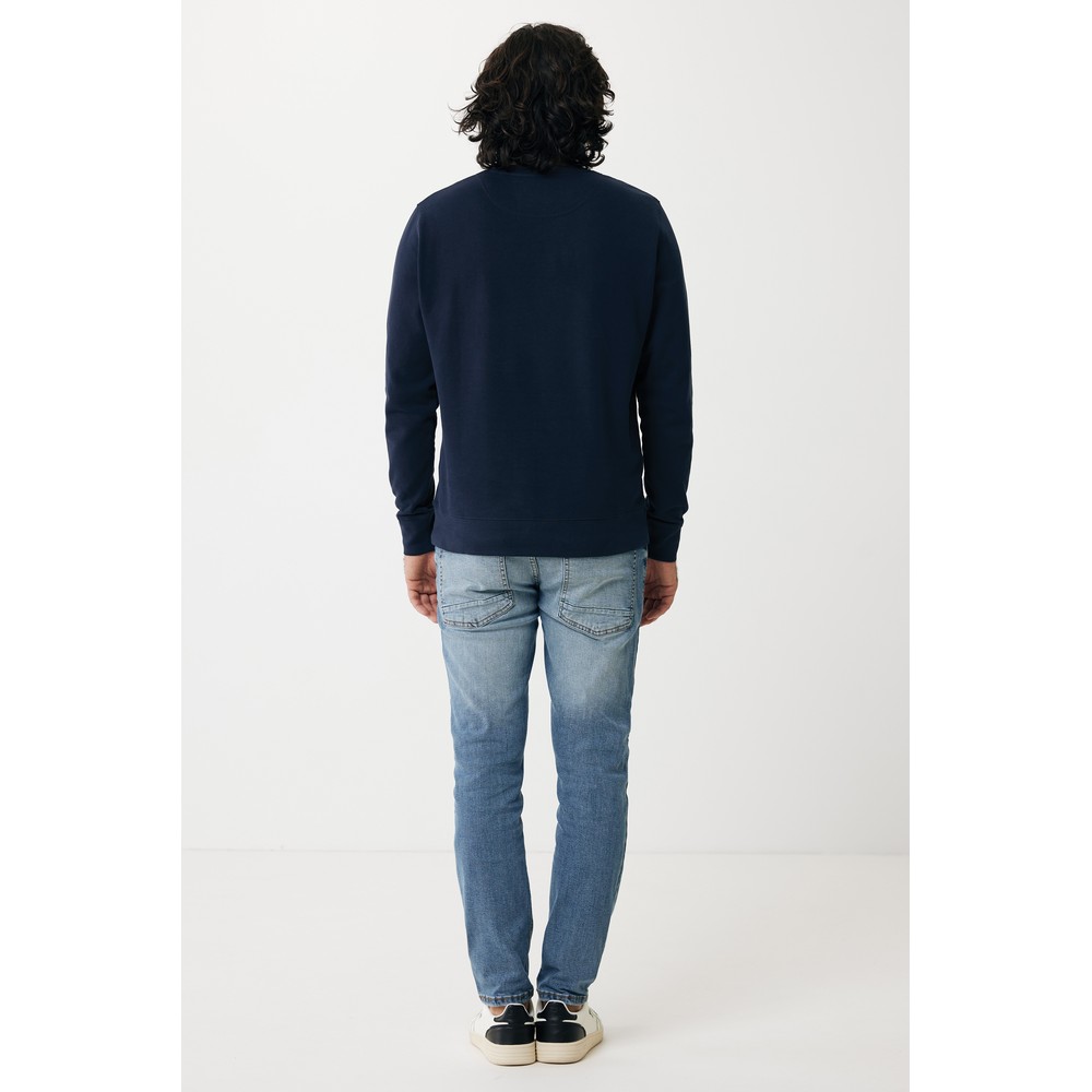 Ekologiczny sweter unisex z bawełny z recyklingu Etosha - Inne tekstylia z nadrukiem logo | VEBI - zdjęcie 619