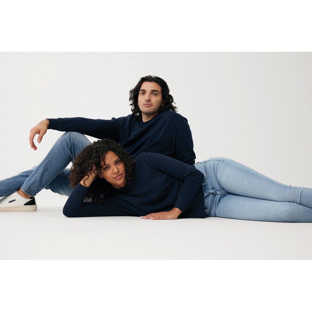 Ekologiczny sweter unisex z bawełny z recyklingu Etosha - Inne tekstylia z nadrukiem logo | VEBI - zdjęcie 468