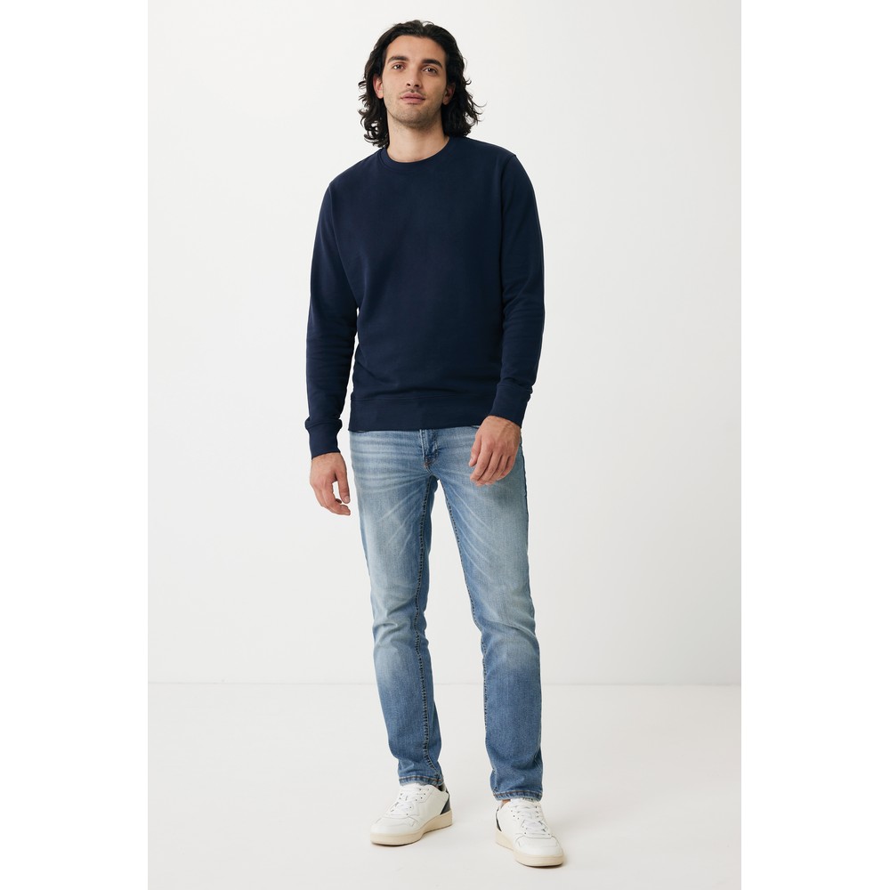 Ekologiczny sweter unisex z bawełny z recyklingu Etosha - Inne tekstylia z nadrukiem logo | VEBI - zdjęcie 467