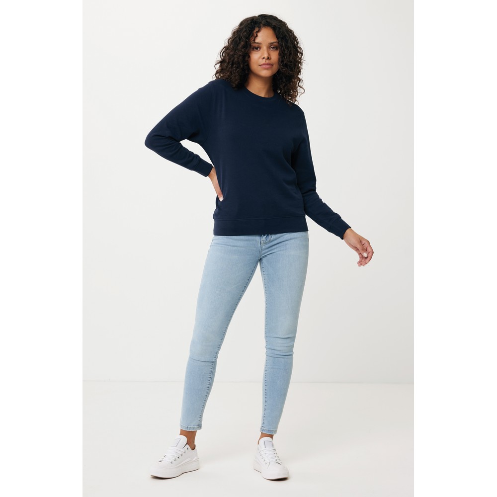 Ekologiczny sweter unisex z bawełny z recyklingu Etosha - Inne tekstylia z nadrukiem logo | VEBI - zdjęcie 464