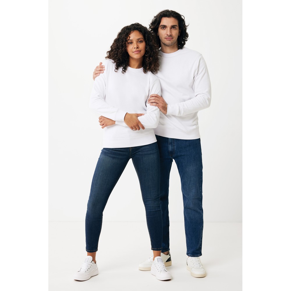 Ekologiczny sweter unisex z bawełny z recyklingu Etosha - Inne tekstylia z nadrukiem logo | VEBI - zdjęcie 87