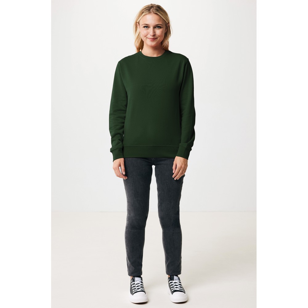 Ekologiczny sweter unisex z bawełny z recyklingu Etosha - Inne tekstylia z nadrukiem logo | VEBI - zdjęcie 946