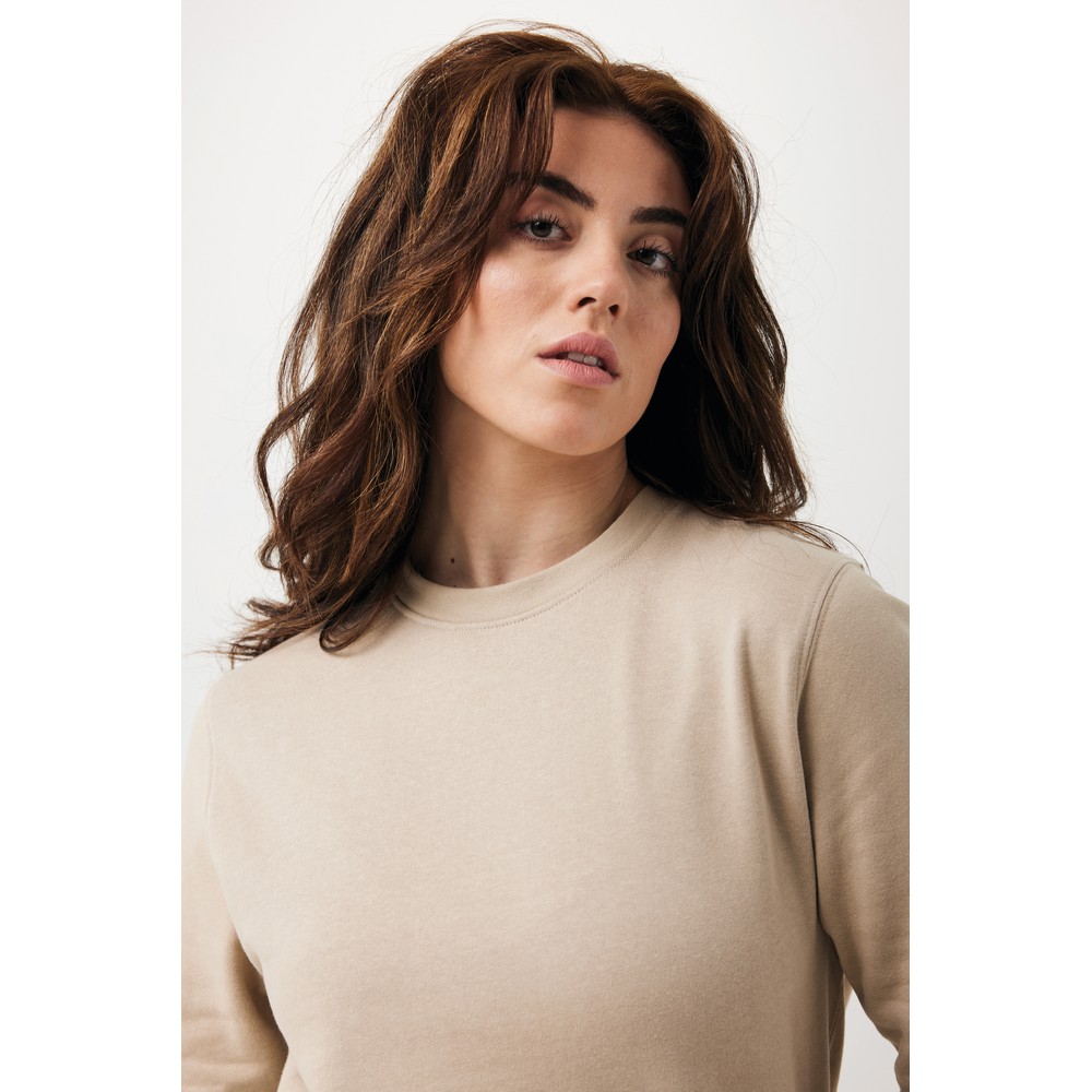Ekologiczny sweter unisex z bawełny z recyklingu Etosha - Inne tekstylia z nadrukiem logo | VEBI - zdjęcie 15
