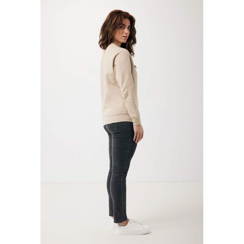 Ekologiczny sweter unisex z bawełny z recyklingu Etosha - Inne tekstylia z nadrukiem logo | VEBI - zdjęcie 12
