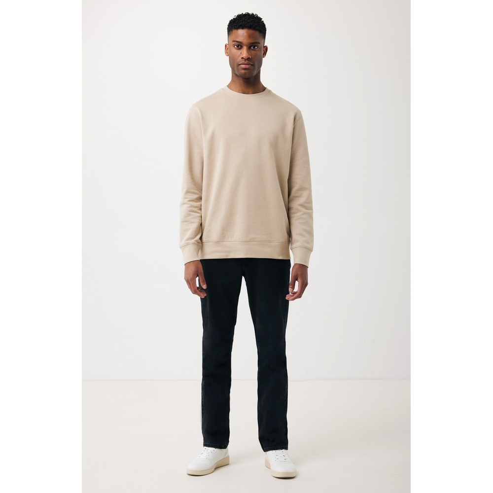 Ekologiczny sweter unisex z bawełny z recyklingu Etosha - Inne tekstylia z nadrukiem logo | VEBI - zdjęcie 9