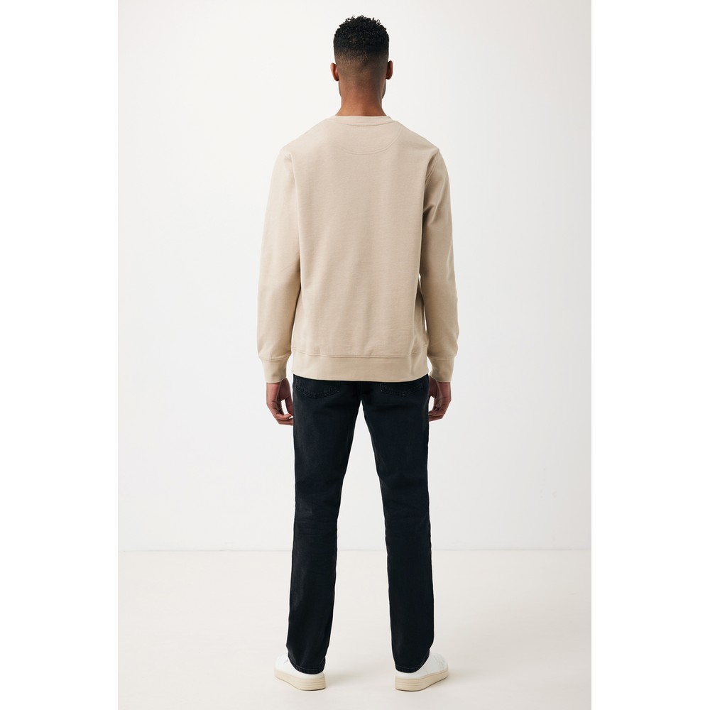 Ekologiczny sweter unisex z bawełny z recyklingu Etosha - Inne tekstylia z nadrukiem logo | VEBI - zdjęcie 8