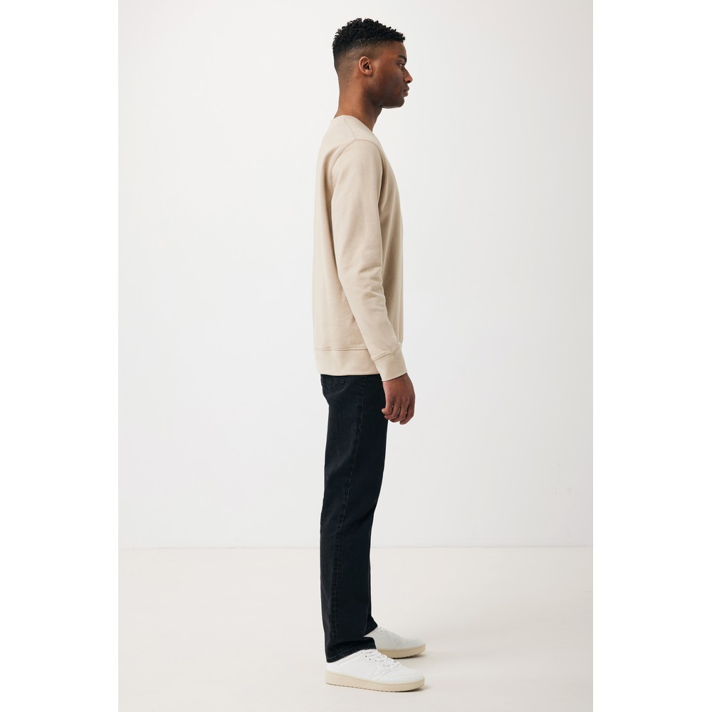 Ekologiczny sweter unisex z bawełny z recyklingu Etosha - Inne tekstylia z nadrukiem logo | VEBI - zdjęcie 7