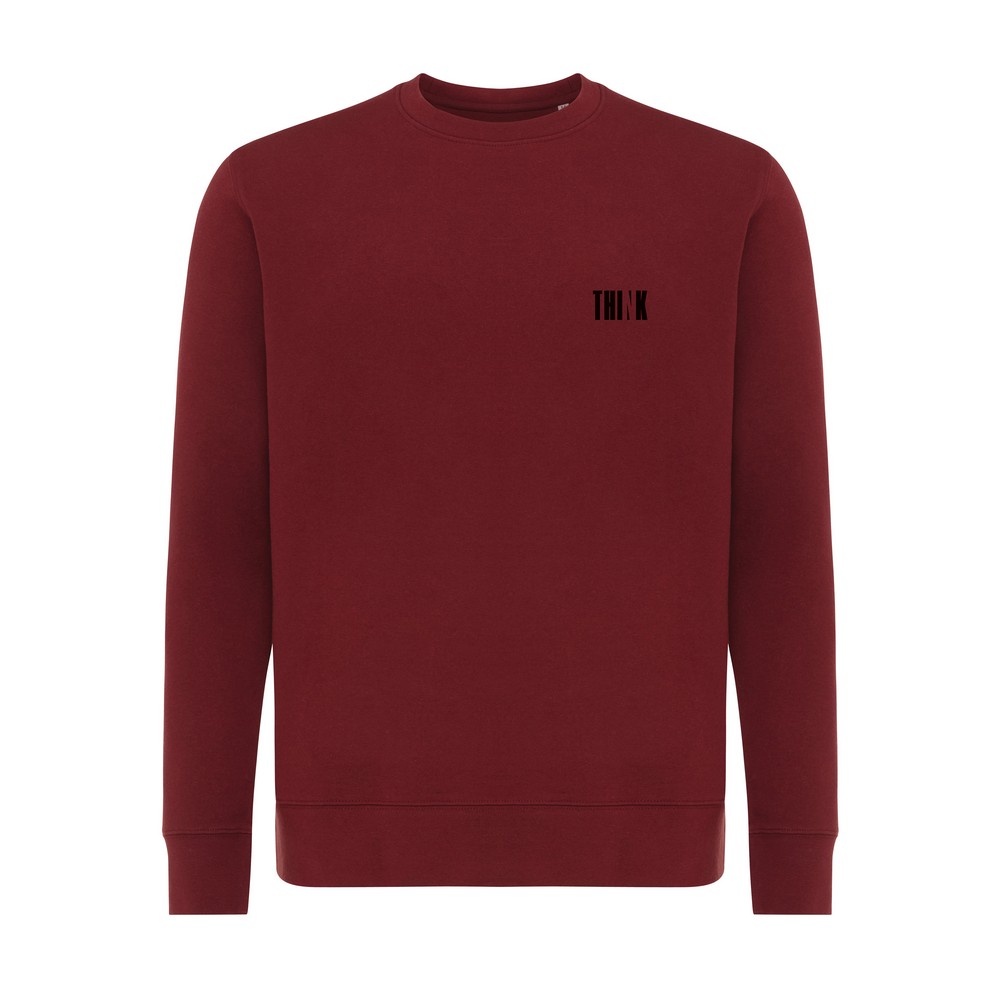 Ekologiczny sweter unisex z bawełny z recyklingu Etosha - Inne tekstylia z nadrukiem logo | VEBI - zdjęcie 320