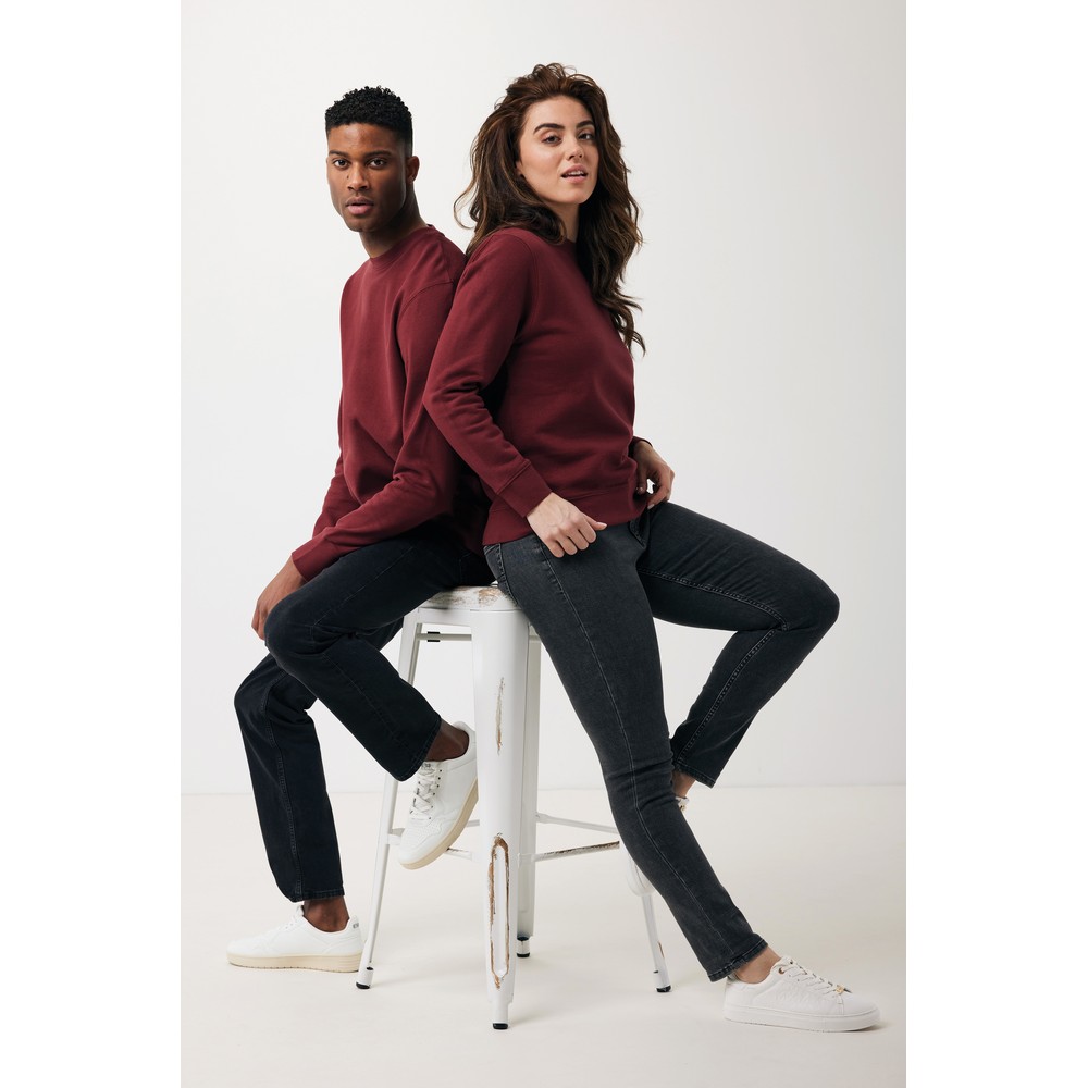 Ekologiczny sweter unisex z bawełny z recyklingu Etosha - Inne tekstylia z nadrukiem logo | VEBI - zdjęcie 266