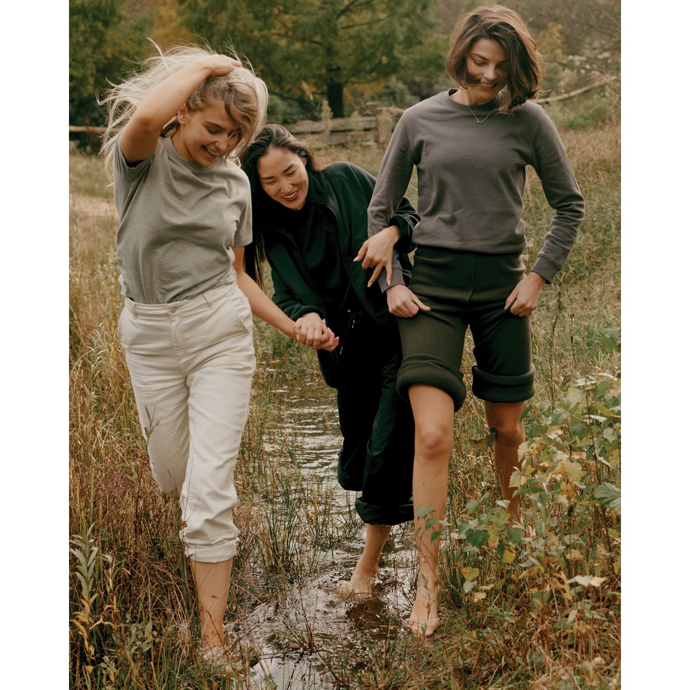 Ekologiczny sweter unisex z bawełny z recyklingu Etosha - Inne tekstylia z nadrukiem logo | VEBI - zdjęcie 825