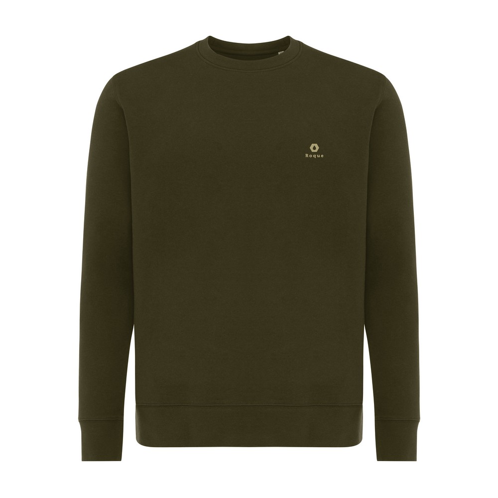 Ekologiczny sweter unisex z bawełny z recyklingu Etosha - Inne tekstylia z nadrukiem logo | VEBI - zdjęcie 393
