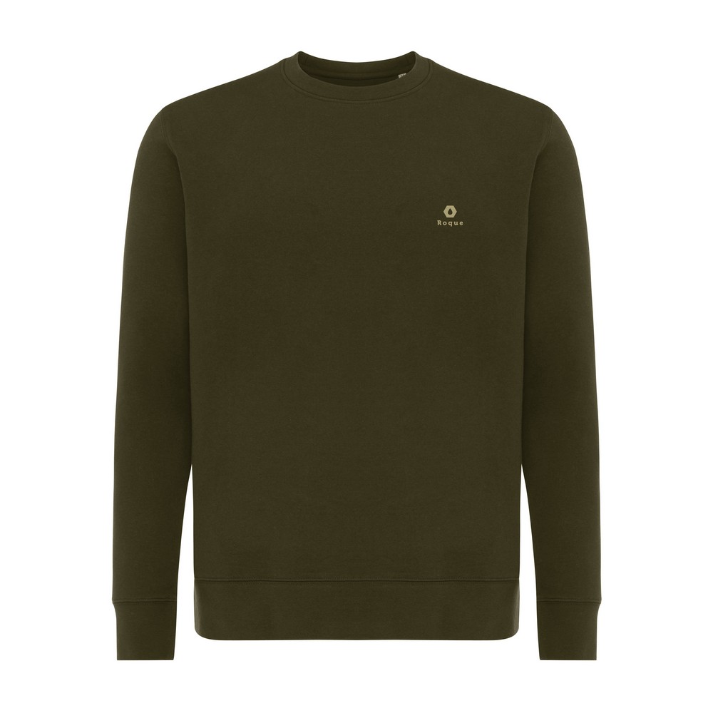 Ekologiczny sweter unisex z bawełny z recyklingu Etosha - Inne tekstylia z nadrukiem logo | VEBI - zdjęcie 385