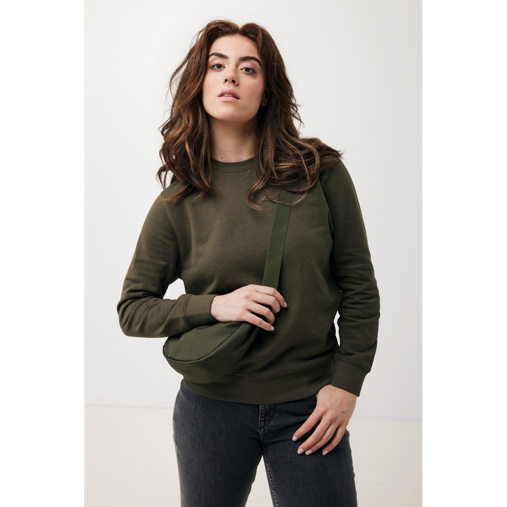 Ekologiczny sweter unisex z bawełny z recyklingu Etosha - Inne tekstylia z nadrukiem logo | VEBI - zdjęcie 379