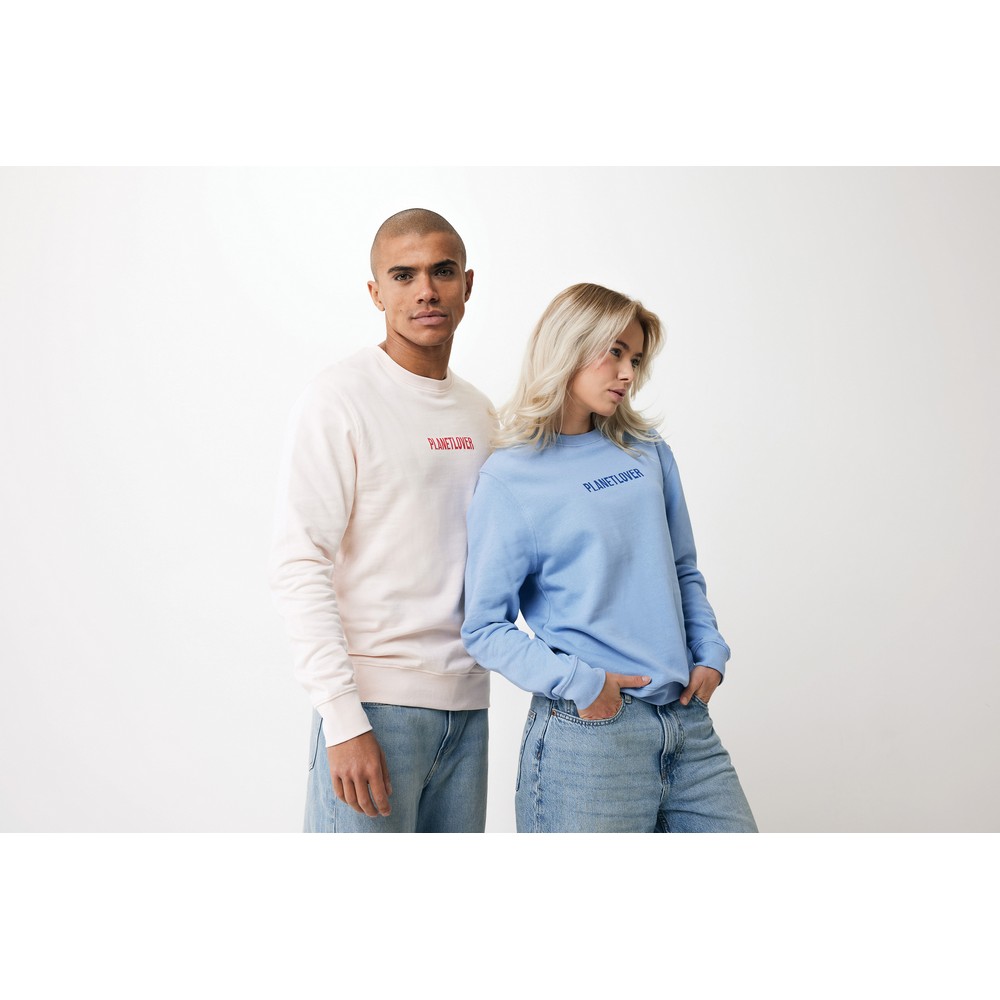 Ekologiczny sweter unisex z bawełny z recyklingu Etosha - Inne tekstylia z nadrukiem logo | VEBI - zdjęcie 484