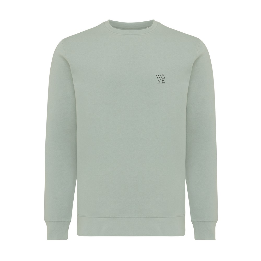 Ekologiczny sweter unisex z bawełny z recyklingu Etosha - Inne tekstylia z nadrukiem logo | VEBI - zdjęcie 957