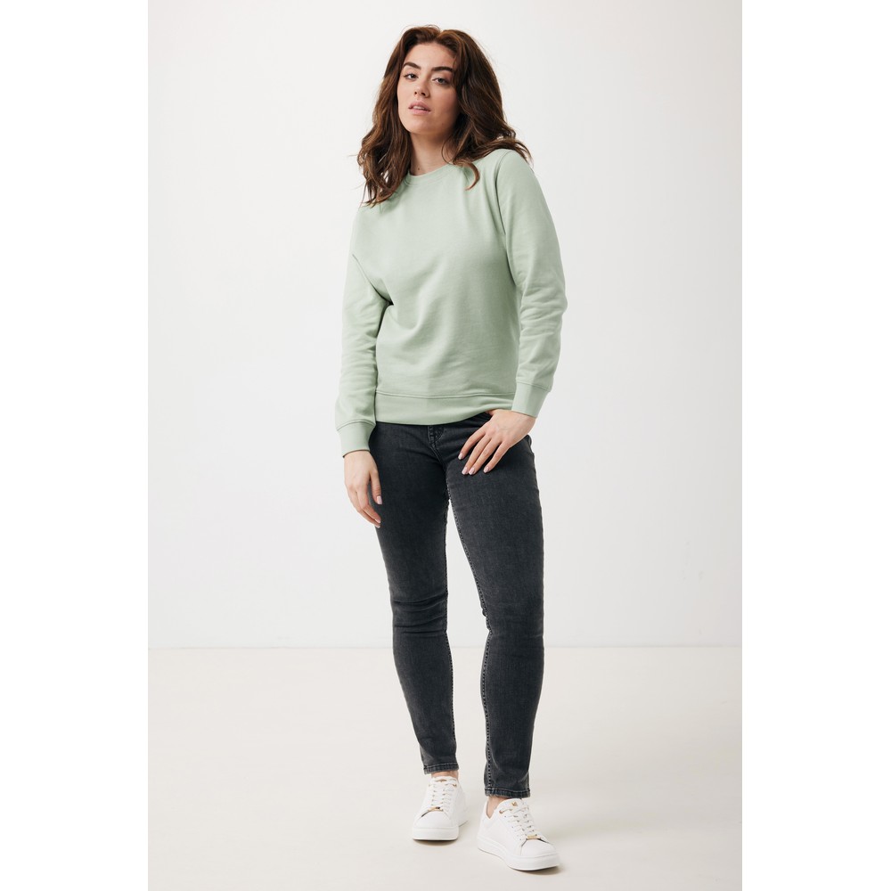 Ekologiczny sweter unisex z bawełny z recyklingu Etosha - Inne tekstylia z nadrukiem logo | VEBI - zdjęcie 956