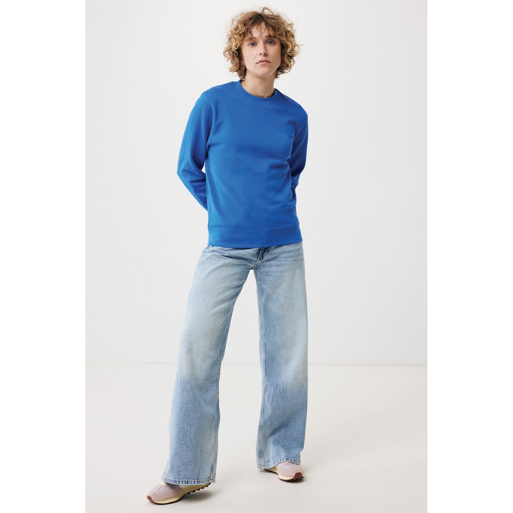Ekologiczny sweter unisex z bawełny z recyklingu Etosha - Inne tekstylia z nadrukiem logo | VEBI - zdjęcie 577