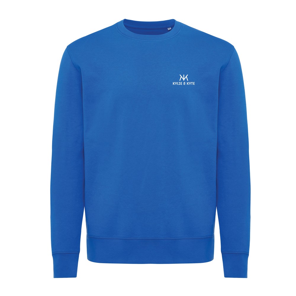 Ekologiczny sweter unisex z bawełny z recyklingu Etosha - Inne tekstylia z nadrukiem logo | VEBI - zdjęcie 495
