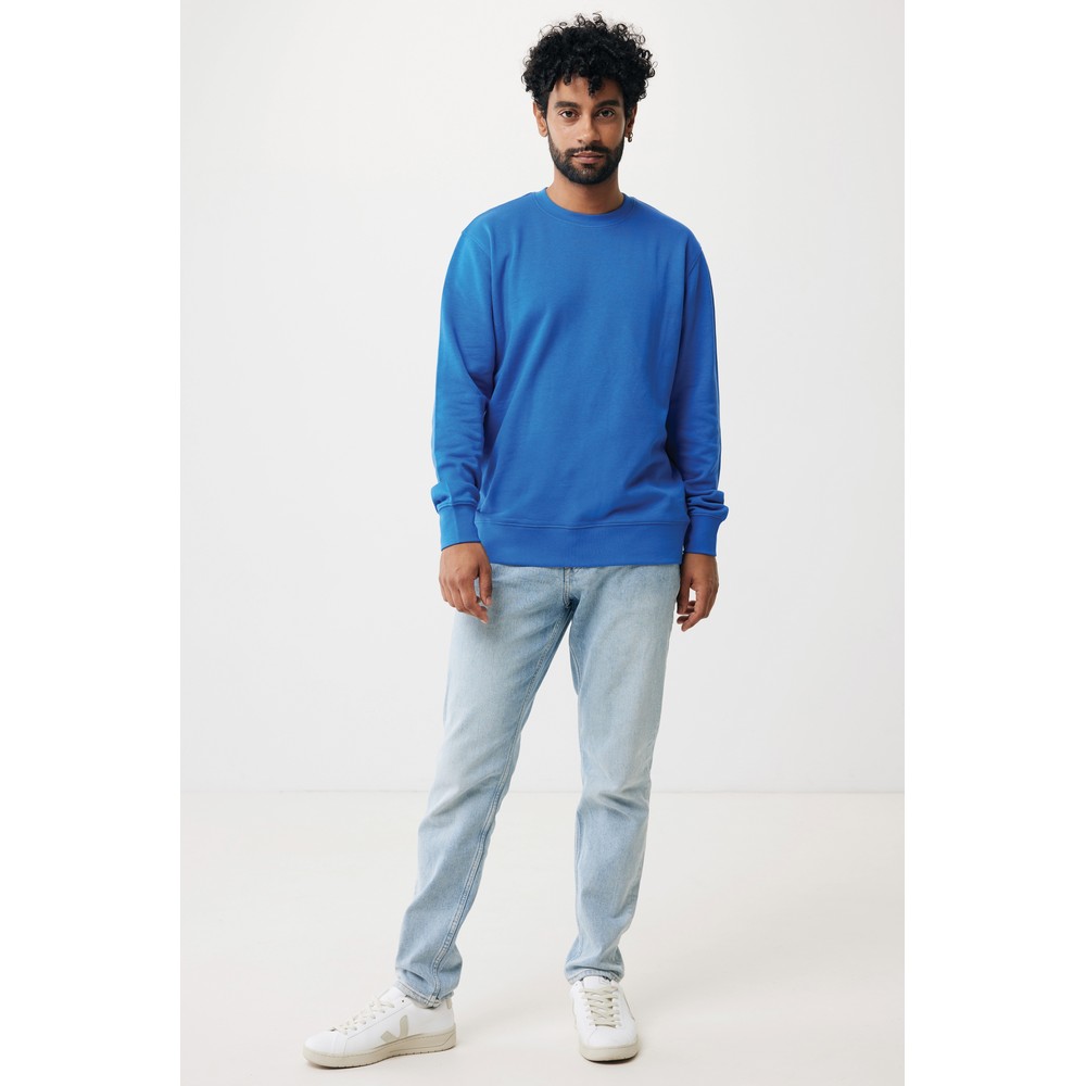 Ekologiczny sweter unisex z bawełny z recyklingu Etosha - Inne tekstylia z nadrukiem logo | VEBI - zdjęcie 494