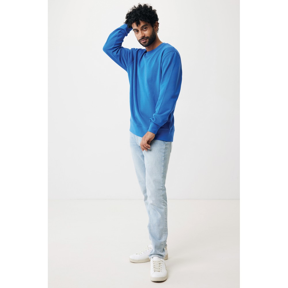 Ekologiczny sweter unisex z bawełny z recyklingu Etosha - Inne tekstylia z nadrukiem logo | VEBI - zdjęcie 493