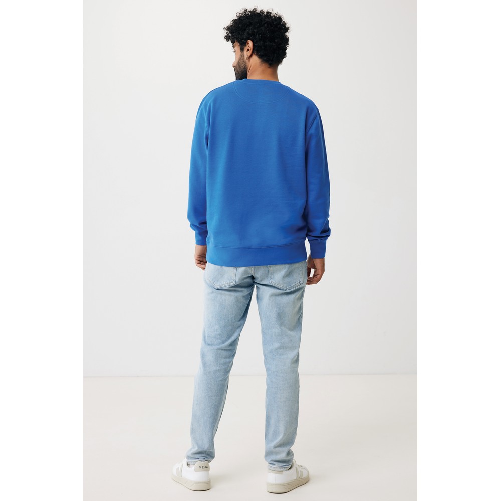 Ekologiczny sweter unisex z bawełny z recyklingu Etosha - Inne tekstylia z nadrukiem logo | VEBI - zdjęcie 491