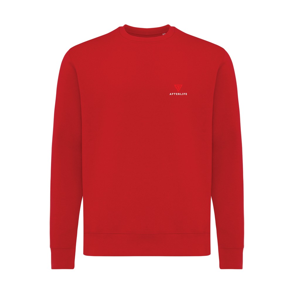 Ekologiczny sweter unisex z bawełny z recyklingu Etosha - Inne tekstylia z nadrukiem logo | VEBI - zdjęcie 284