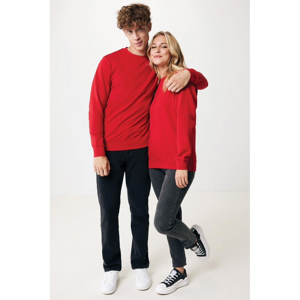 Ekologiczny sweter unisex z bawełny z recyklingu Etosha - Inne tekstylia z nadrukiem logo | VEBI - zdjęcie 283