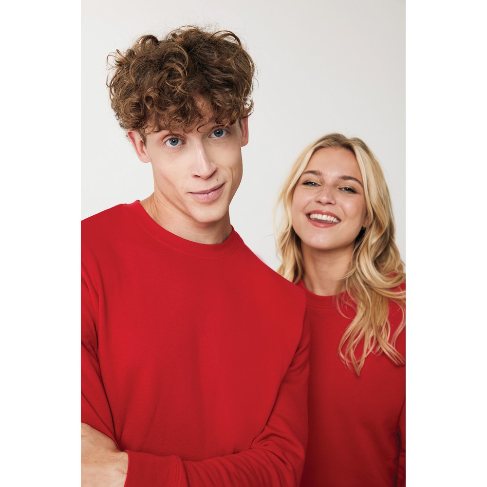 Ekologiczny sweter unisex z bawełny z recyklingu Etosha - Inne tekstylia z nadrukiem logo | VEBI - zdjęcie 282