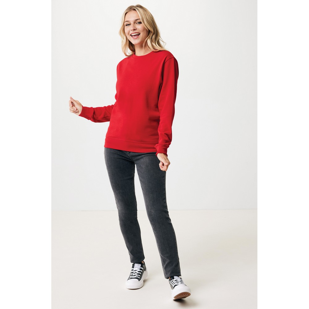 Ekologiczny sweter unisex z bawełny z recyklingu Etosha - Inne tekstylia z nadrukiem logo | VEBI - zdjęcie 281