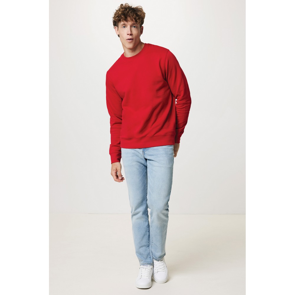 Ekologiczny sweter unisex z bawełny z recyklingu Etosha - Inne tekstylia z nadrukiem logo | VEBI - zdjęcie 277