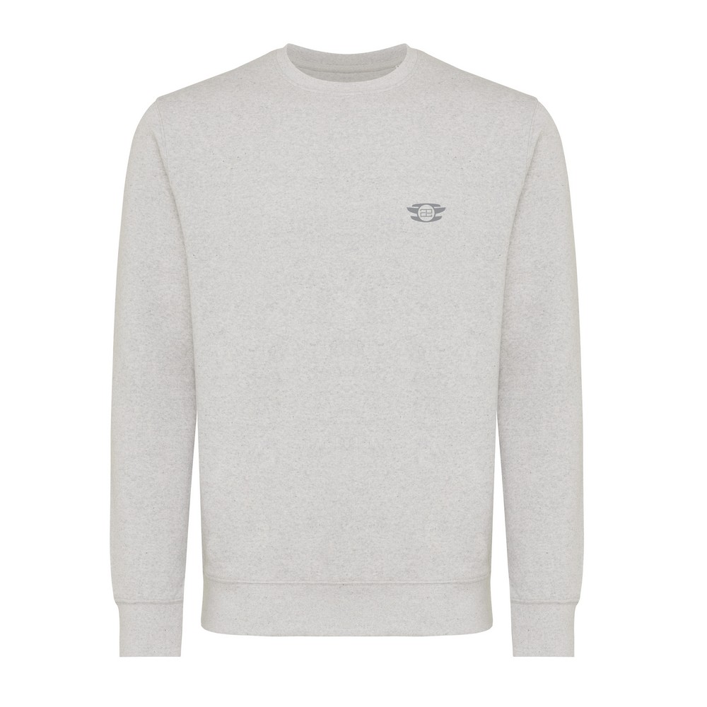 Ekologiczny sweter unisex z bawełny z recyklingu Etosha - Inne tekstylia z nadrukiem logo | VEBI - zdjęcie 831