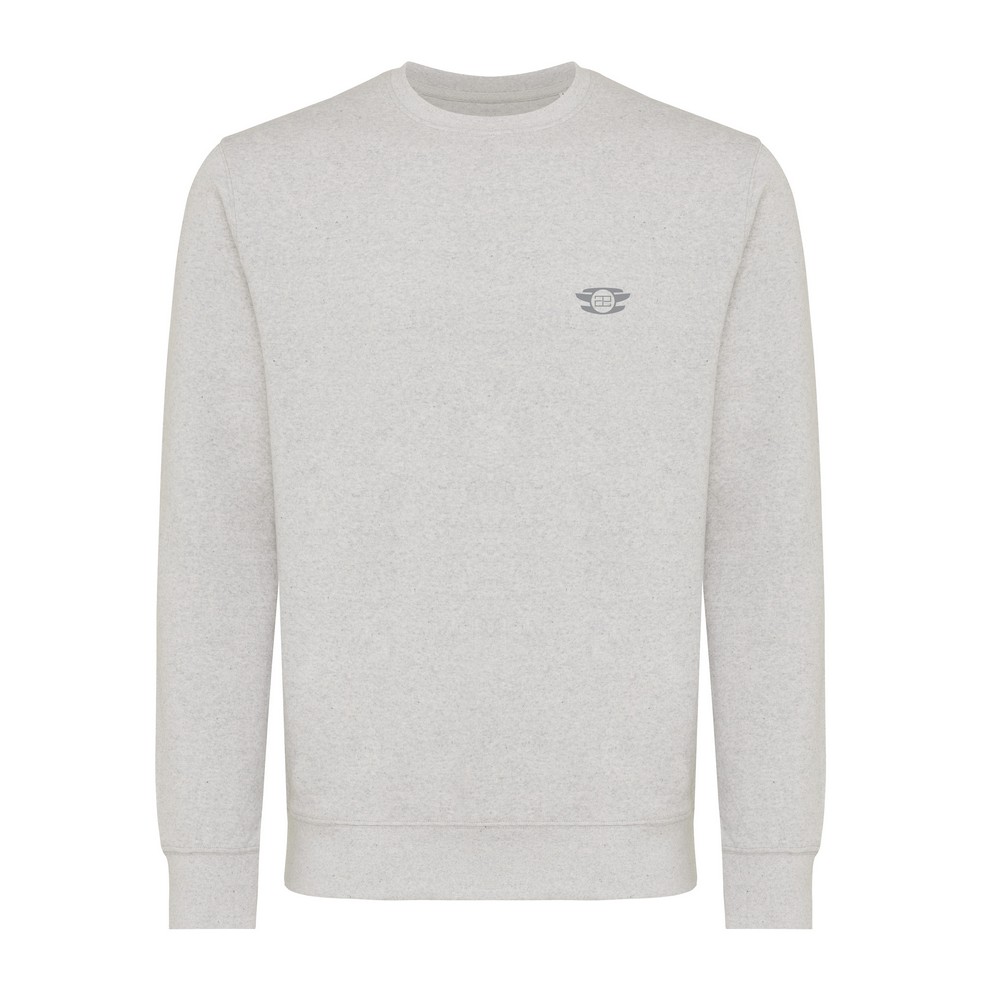 Ekologiczny sweter unisex z bawełny z recyklingu Etosha - Inne tekstylia z nadrukiem logo | VEBI - zdjęcie 780