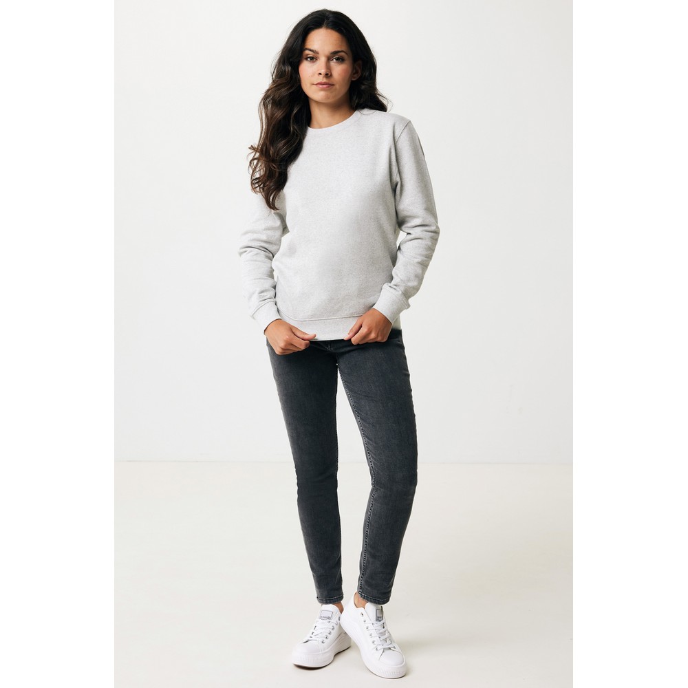 Ekologiczny sweter unisex z bawełny z recyklingu Etosha - Inne tekstylia z nadrukiem logo | VEBI - zdjęcie 779