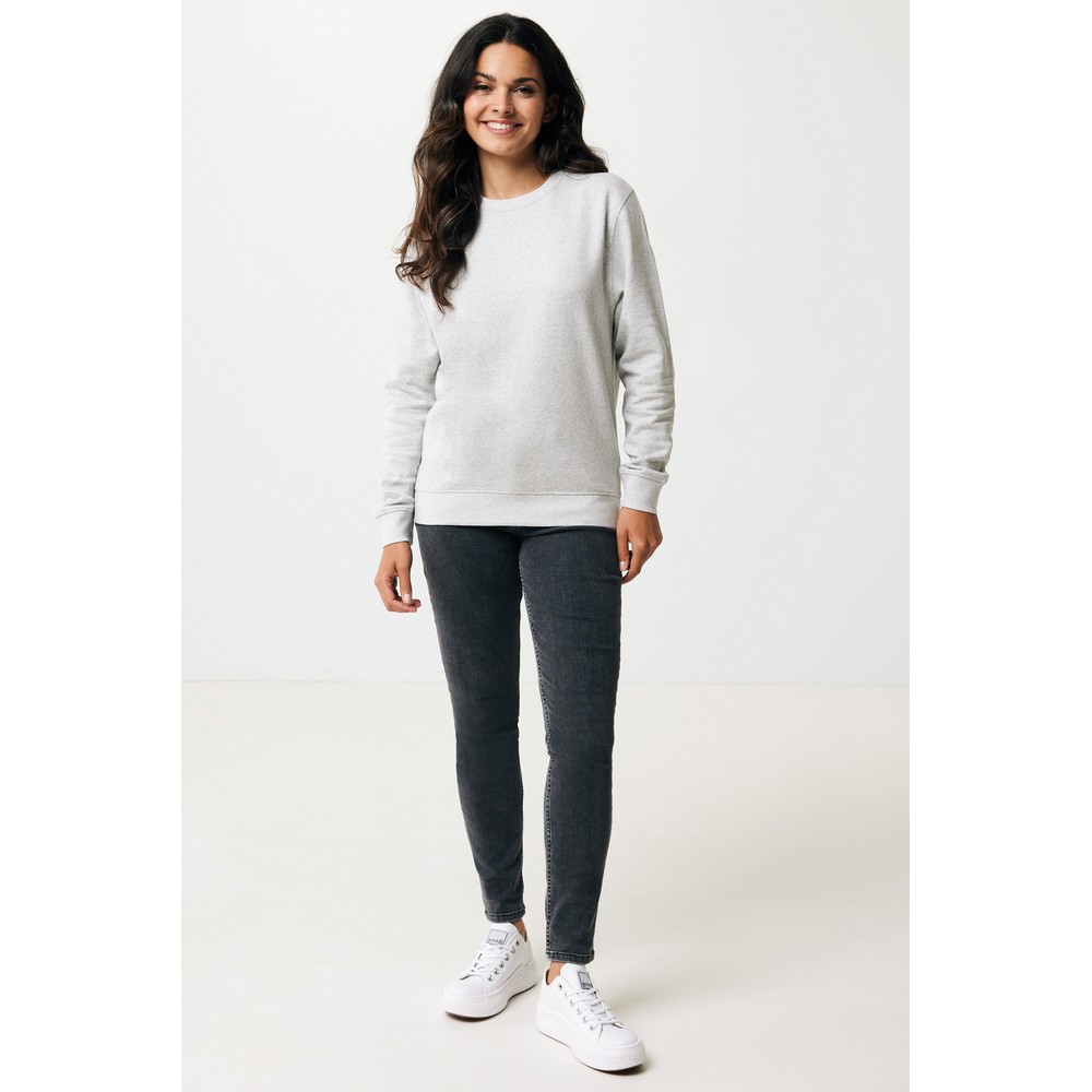 Ekologiczny sweter unisex z bawełny z recyklingu Etosha - Inne tekstylia z nadrukiem logo | VEBI - zdjęcie 778