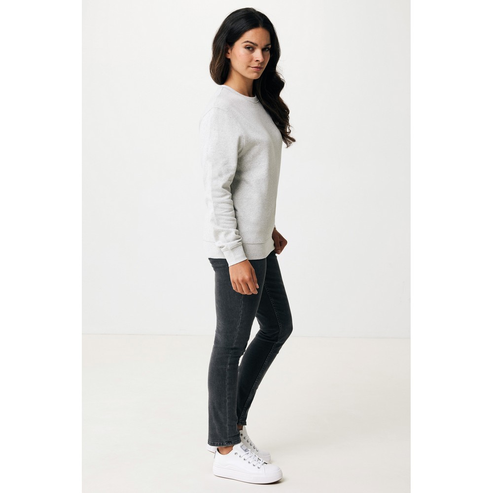 Ekologiczny sweter unisex z bawełny z recyklingu Etosha - Inne tekstylia z nadrukiem logo | VEBI - zdjęcie 777