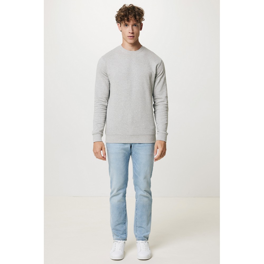 Ekologiczny sweter unisex z bawełny z recyklingu Etosha - Inne tekstylia z nadrukiem logo | VEBI - zdjęcie 774