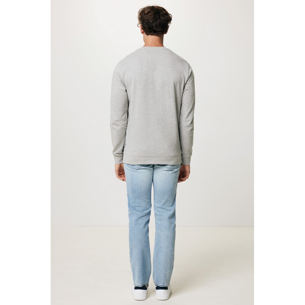 Ekologiczny sweter unisex z bawełny z recyklingu Etosha - Inne tekstylia z nadrukiem logo | VEBI - zdjęcie 772