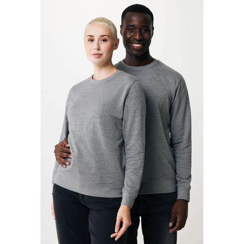Ekologiczny sweter unisex z bawełny z recyklingu Etosha - Inne tekstylia z nadrukiem logo | VEBI - zdjęcie 796