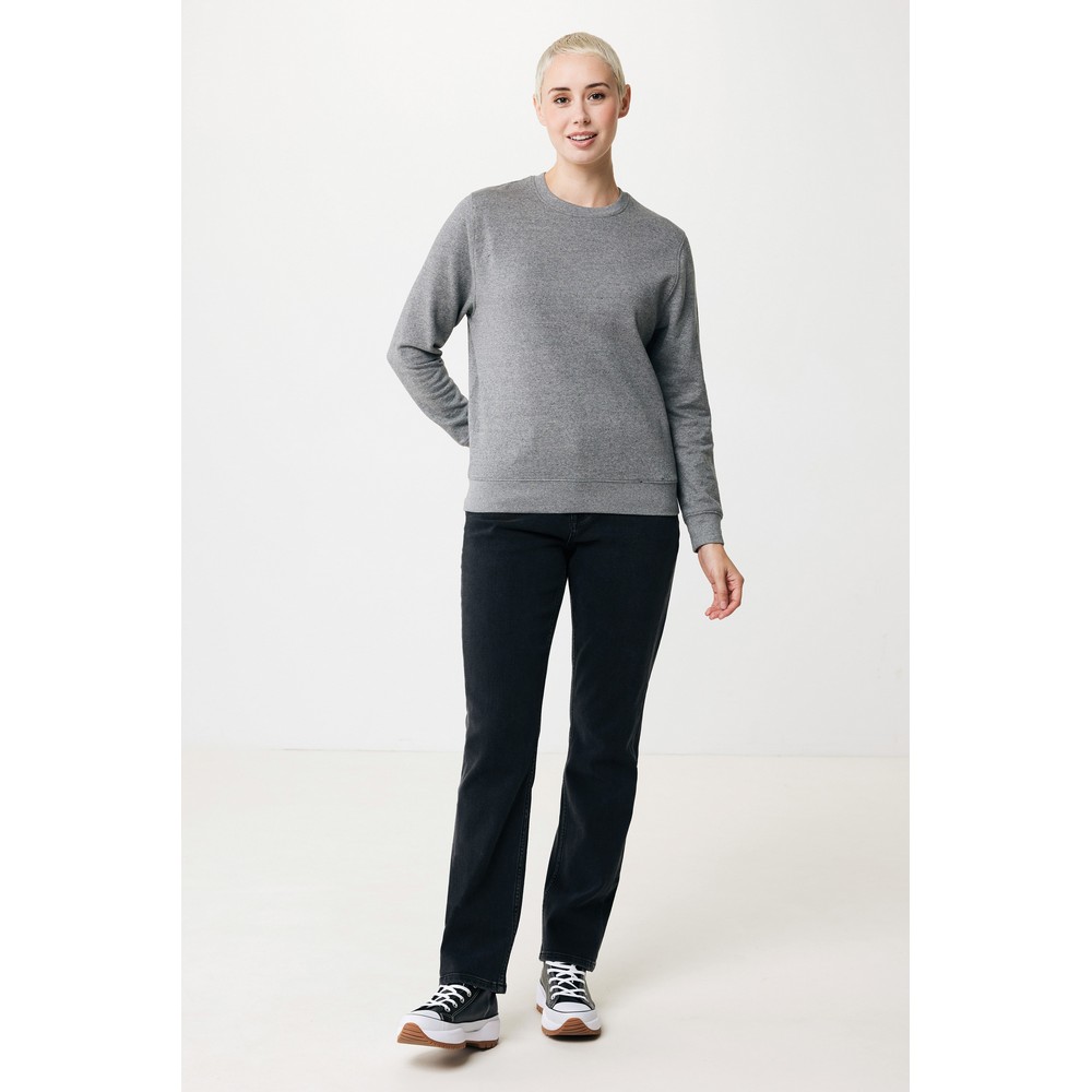 Ekologiczny sweter unisex z bawełny z recyklingu Etosha - Inne tekstylia z nadrukiem logo | VEBI - zdjęcie 794
