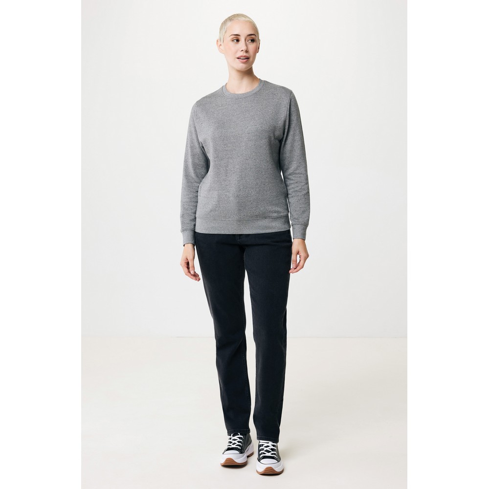 Ekologiczny sweter unisex z bawełny z recyklingu Etosha - Inne tekstylia z nadrukiem logo | VEBI - zdjęcie 793