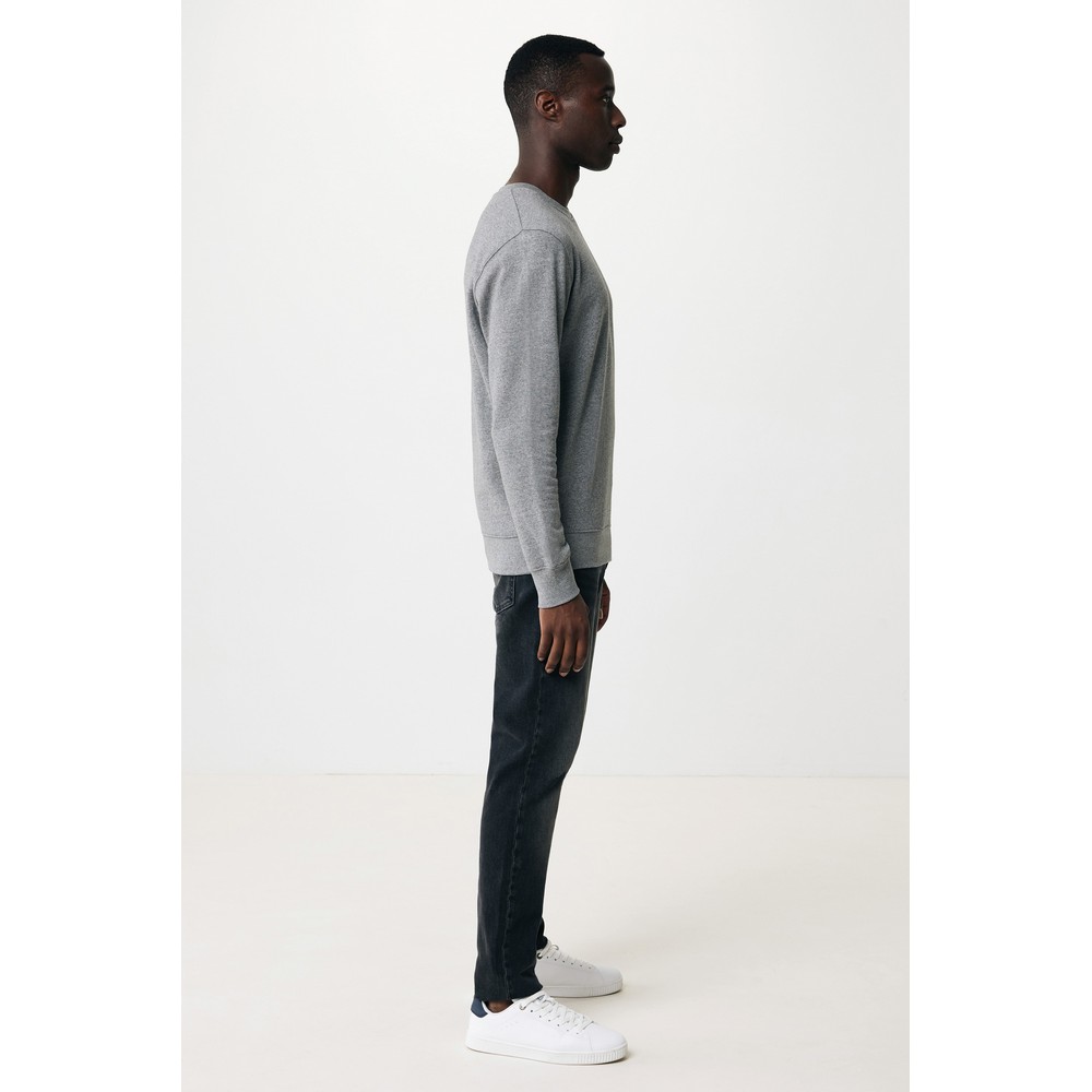 Ekologiczny sweter unisex z bawełny z recyklingu Etosha - Inne tekstylia z nadrukiem logo | VEBI - zdjęcie 788