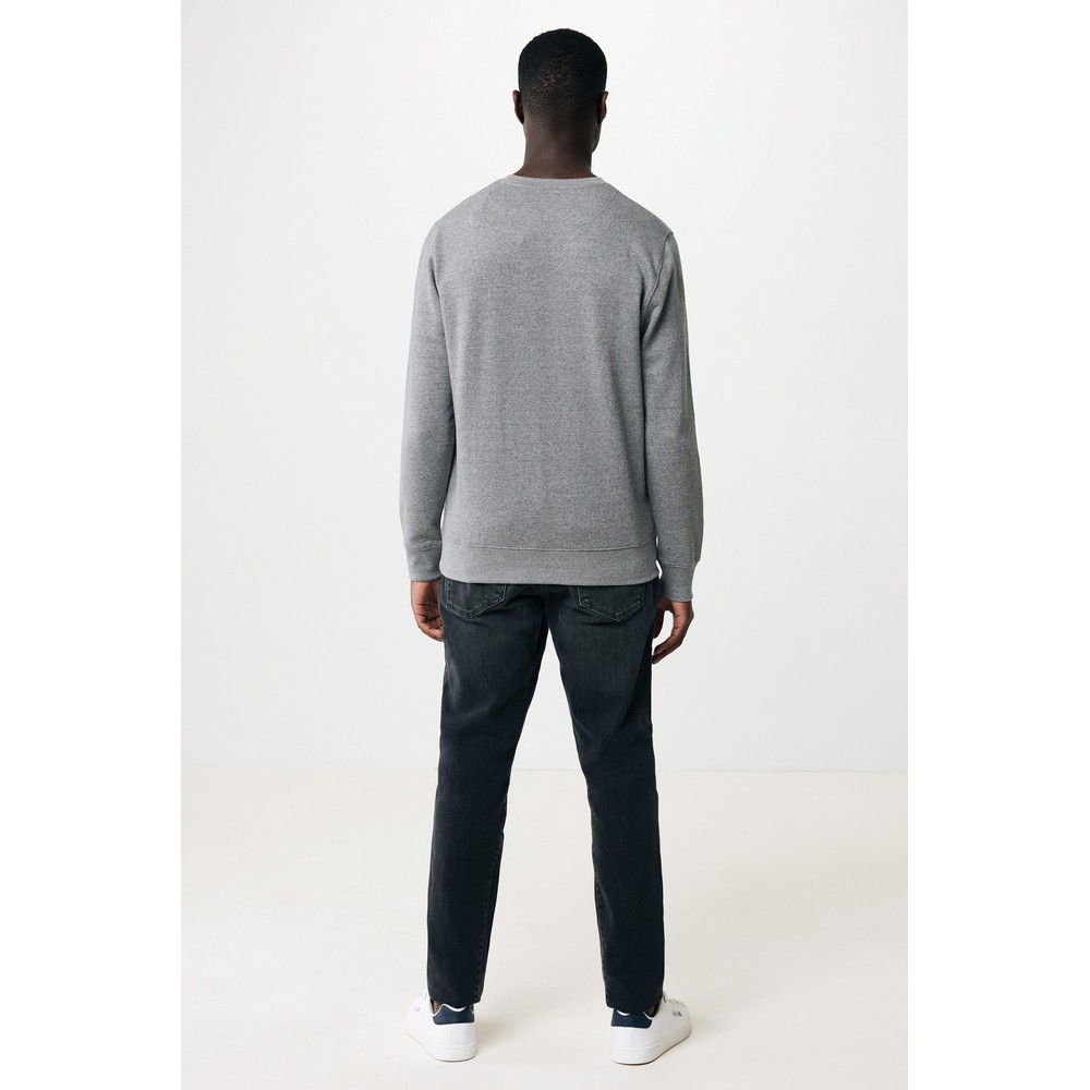 Ekologiczny sweter unisex z bawełny z recyklingu Etosha - Inne tekstylia z nadrukiem logo | VEBI - zdjęcie 787