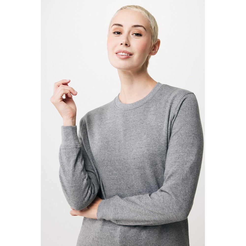 Ekologiczny sweter unisex z bawełny z recyklingu Etosha - Inne tekstylia z nadrukiem logo | VEBI - zdjęcie 786