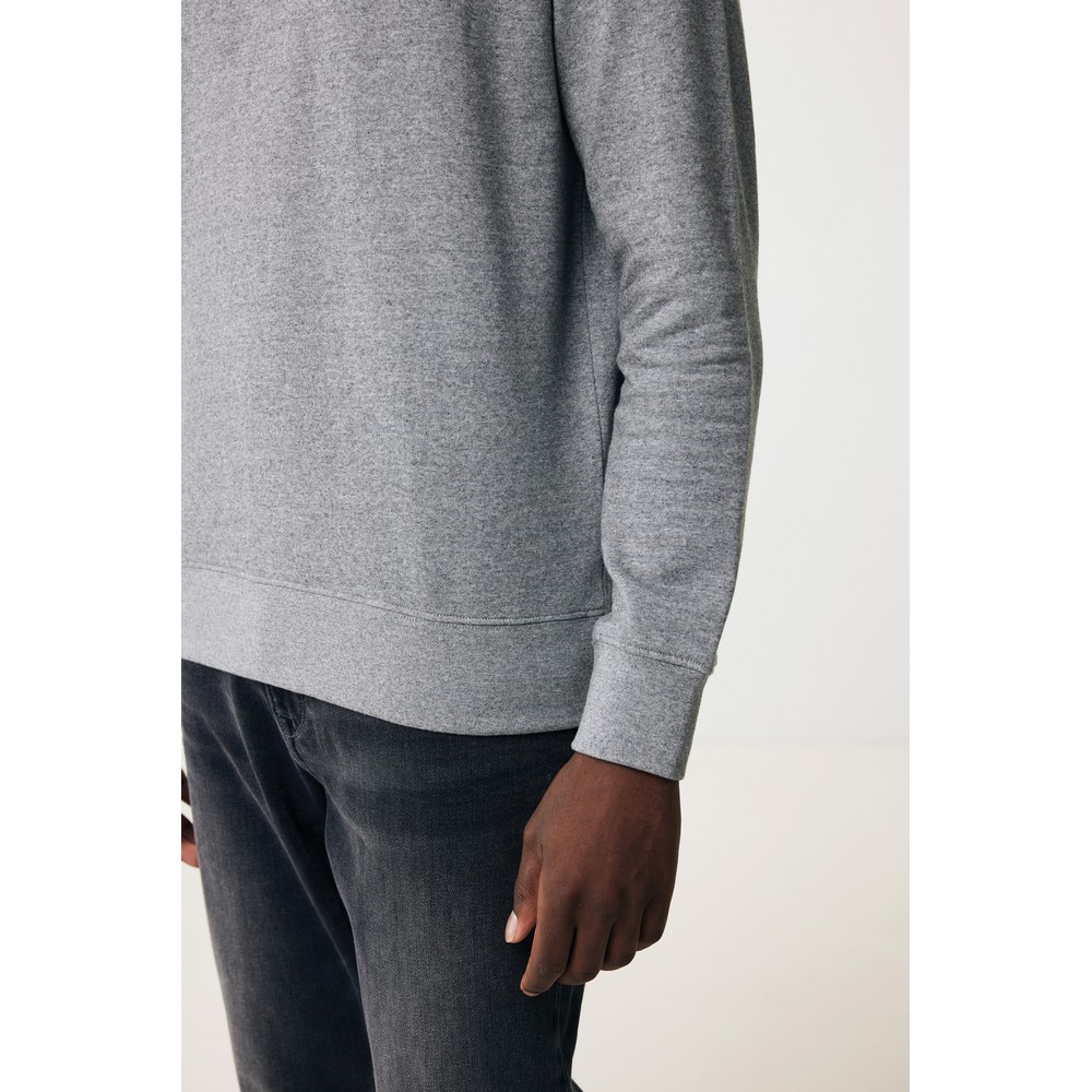 Ekologiczny sweter unisex z bawełny z recyklingu Etosha - Inne tekstylia z nadrukiem logo | VEBI - zdjęcie 784