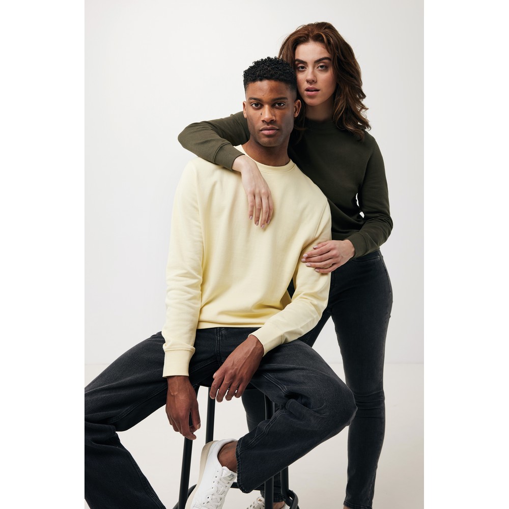 Ekologiczny sweter unisex z bawełny z recyklingu Etosha - Inne tekstylia z nadrukiem logo | VEBI - zdjęcie 1069