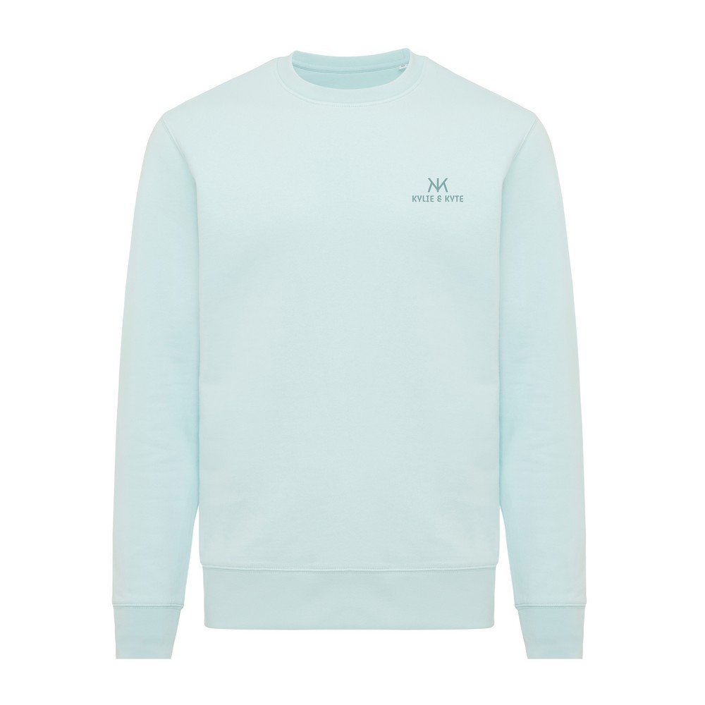 Ekologiczny sweter unisex z bawełny z recyklingu Etosha - Inne tekstylia z nadrukiem logo | VEBI - zdjęcie 1021